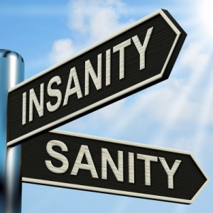 Sanity-Insanity signpost