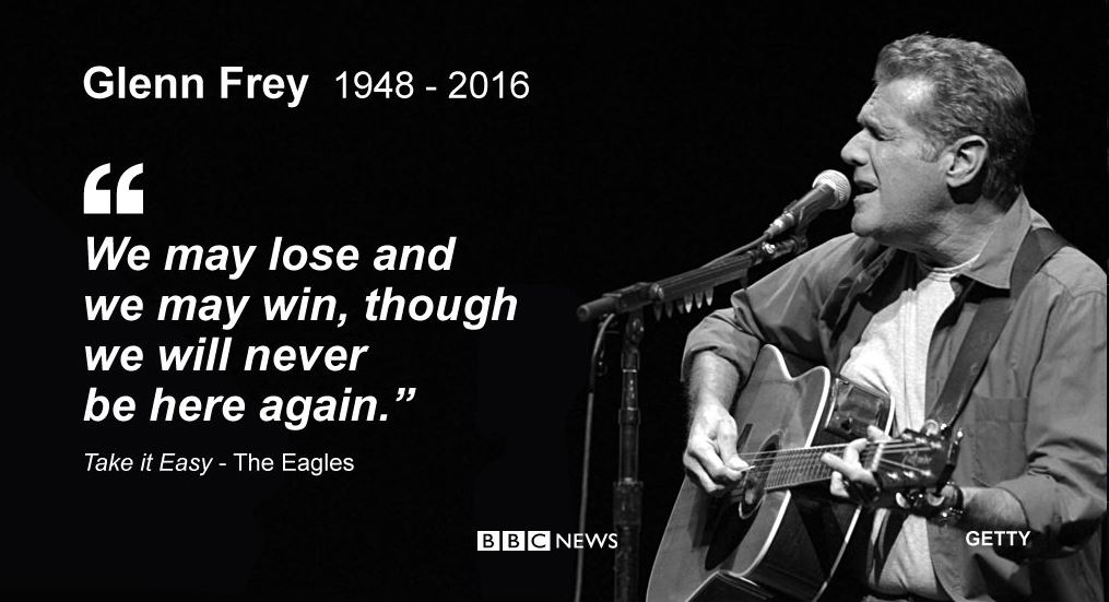 The End of an Era – A Tribute to Glenn Frey and The Eagles